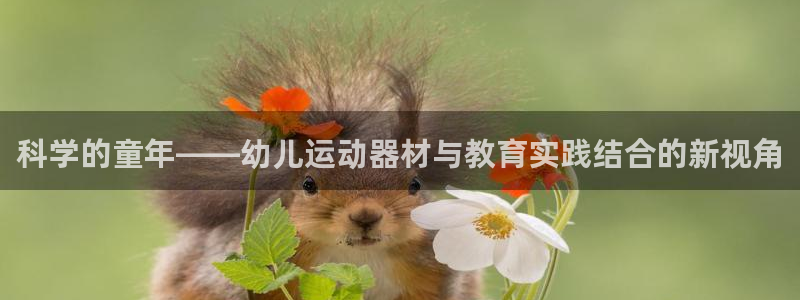 k1体育官方正版app集团E.ON：科学的童年——幼儿运动器
